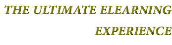 THE ULTIMATE ELEARNING EXPERIENCE